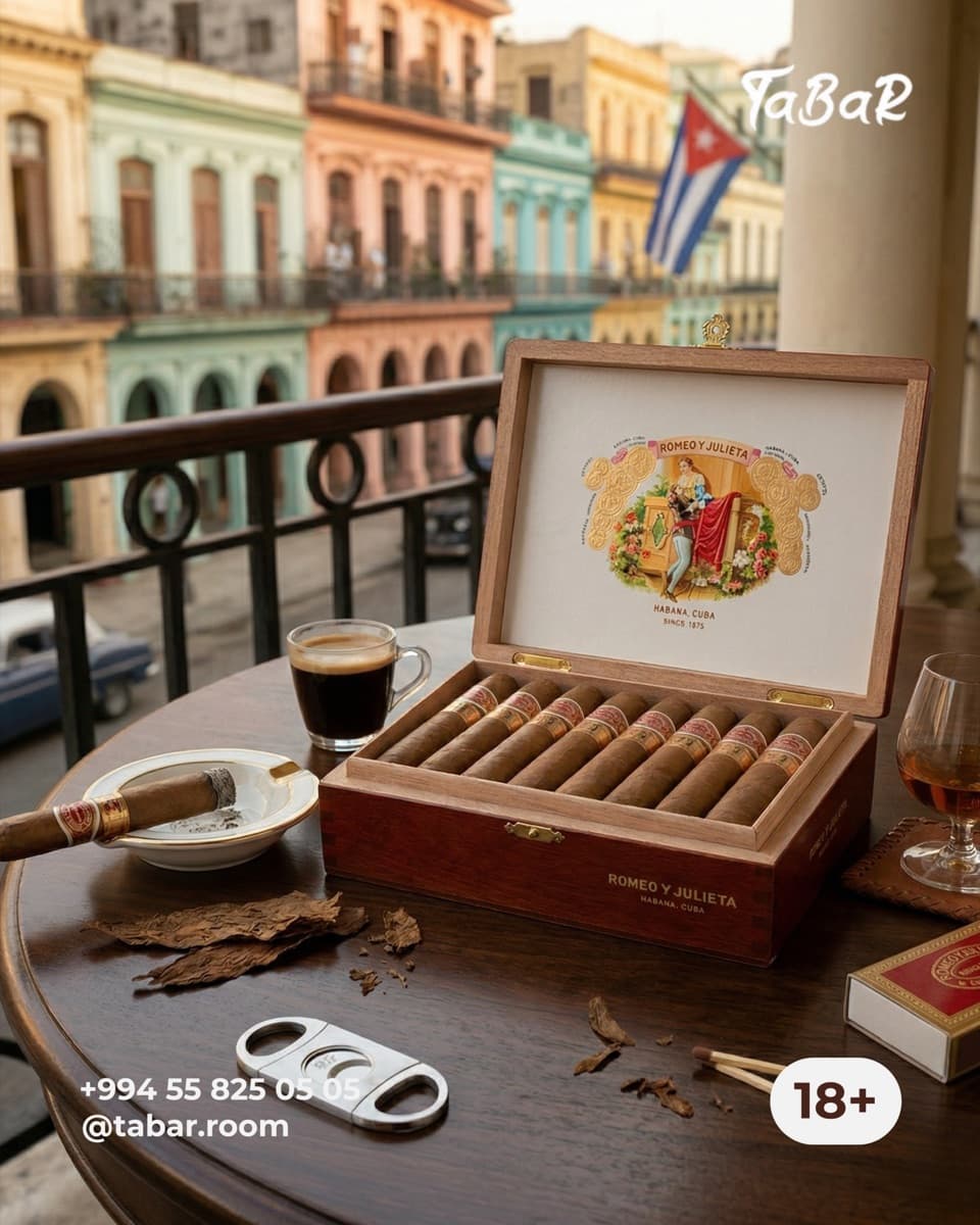 Romeo y Julieta Habana siqar humidoru