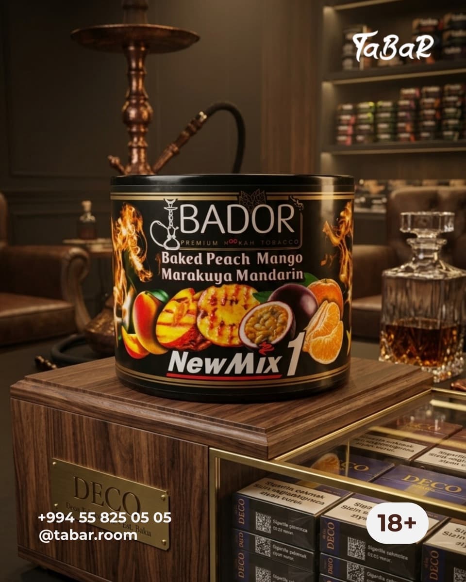 Bador NewMix1 — Peach Mango Marakuya Mandarin