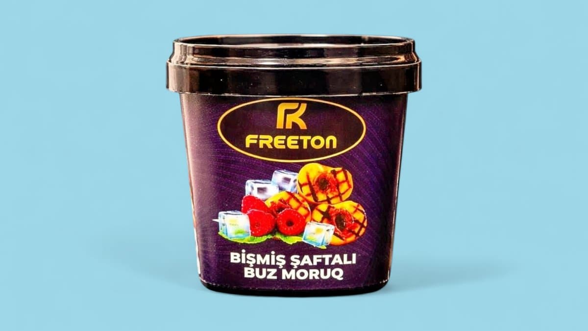 FREETON TÜTÜN 50QR BİŞMİŞ ŞAFTALI BUZ MORUQ