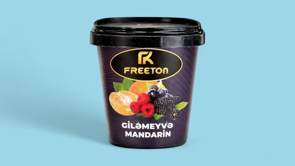 FREETON TÜTÜN 50QR BUZ GİLƏMEYVƏ MANDARİN