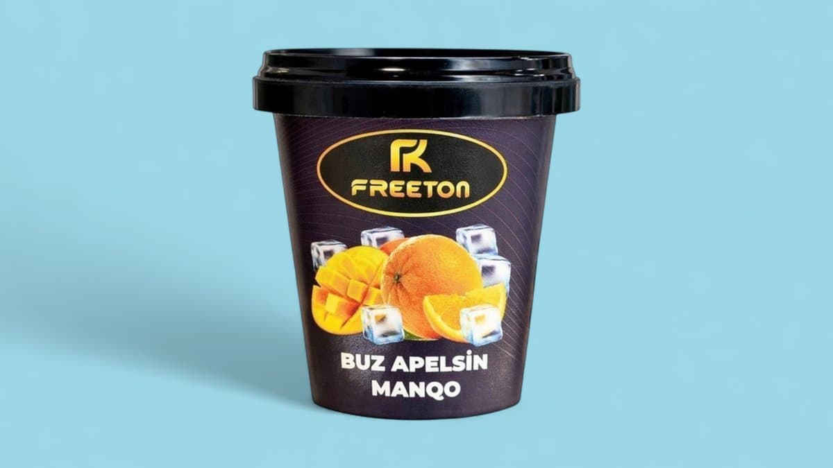 FREETON TÜTÜN 50QR BUZ APELSİN MANGO