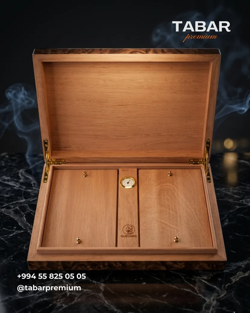 Guevara Humidor — Açıq görünüş