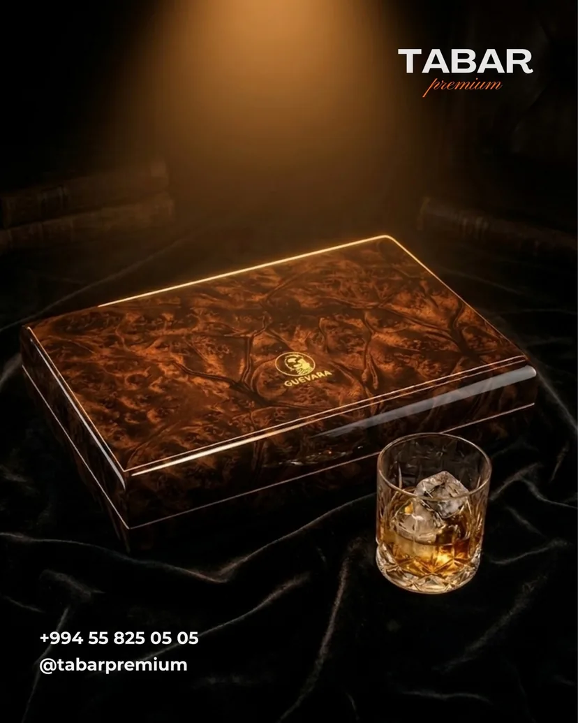 Guevara Humidor — Whiskey Edition