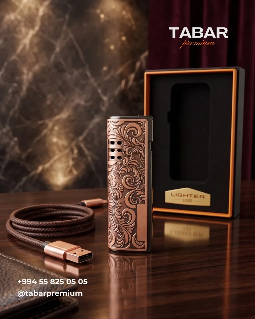 USB Lighter — Antik Naxış